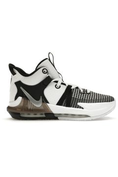 Nike LeBron Witness 7 White Black (GS) (DQ8650-100)