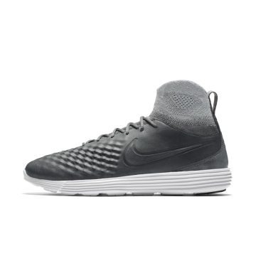 Nike Lunar Magista II 2 Flyknit Dark Grey/Dark Grey-Wolf Grey (852614-002)
