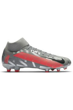 Nike Mercurial Superfly 7 Academy MG Metallic Grey Crimson (AT7946-906)