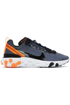 Nike React Element 55 SE Midnight Navy Total Orange (CI3831-400)