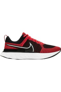 Nike React Infinity Run Flyknit 2 Black Bright Crimson (CT2357-600)