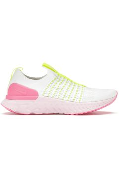 Nike React Phantom Run Flyknit 2 White Volt Pink Glow (Women’s) (CZ7991-100)