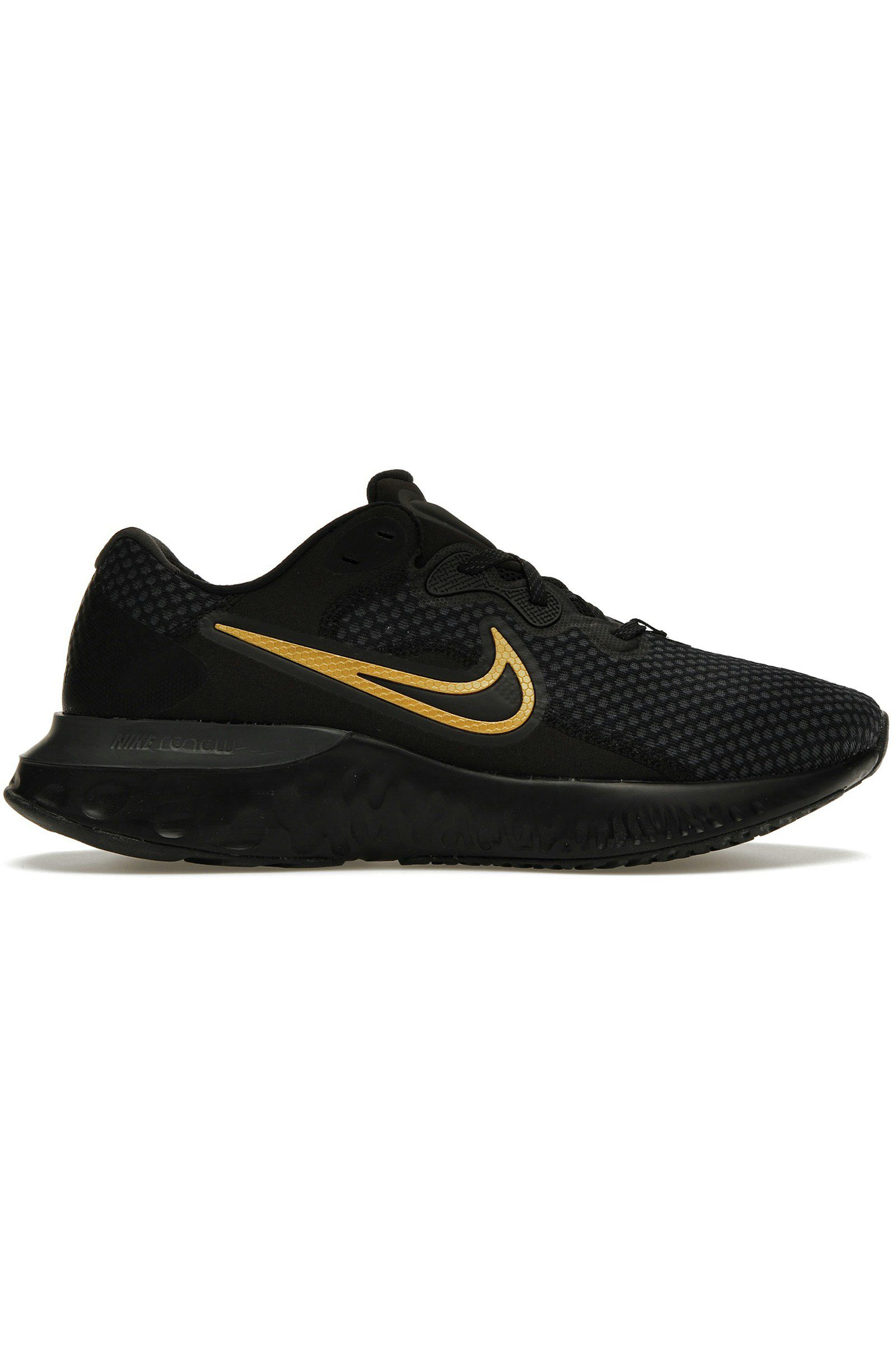 Nike Renew Run 2 Black Metallic Gold (CU3504-010)