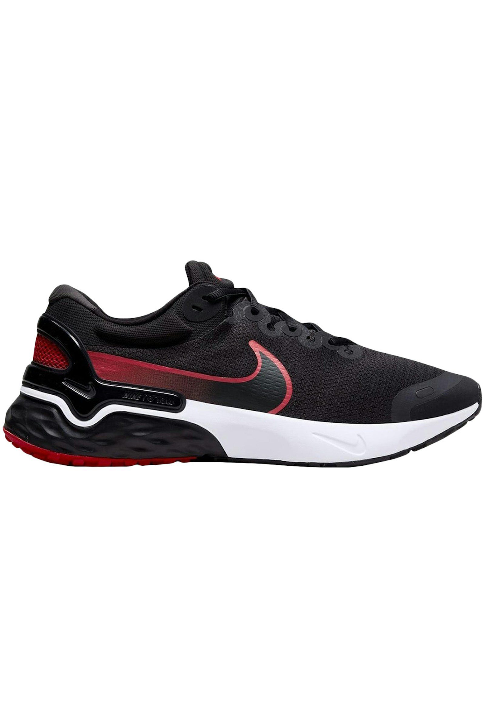 Nike Renew Run 3 White Black Red (DC9413-002)