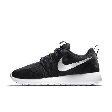 Nike Roshe One Black/Metallic Platinum-White (Women’s) (511882-094)
