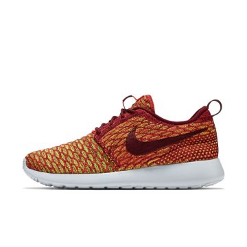 Nike Roshe One Flyknit Team Red Bright Crimson Volt (Women’s) (704927-600)
