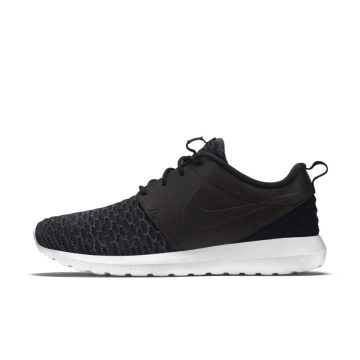 Nike Roshe Run Flyknit PRM Black White (746825-001)