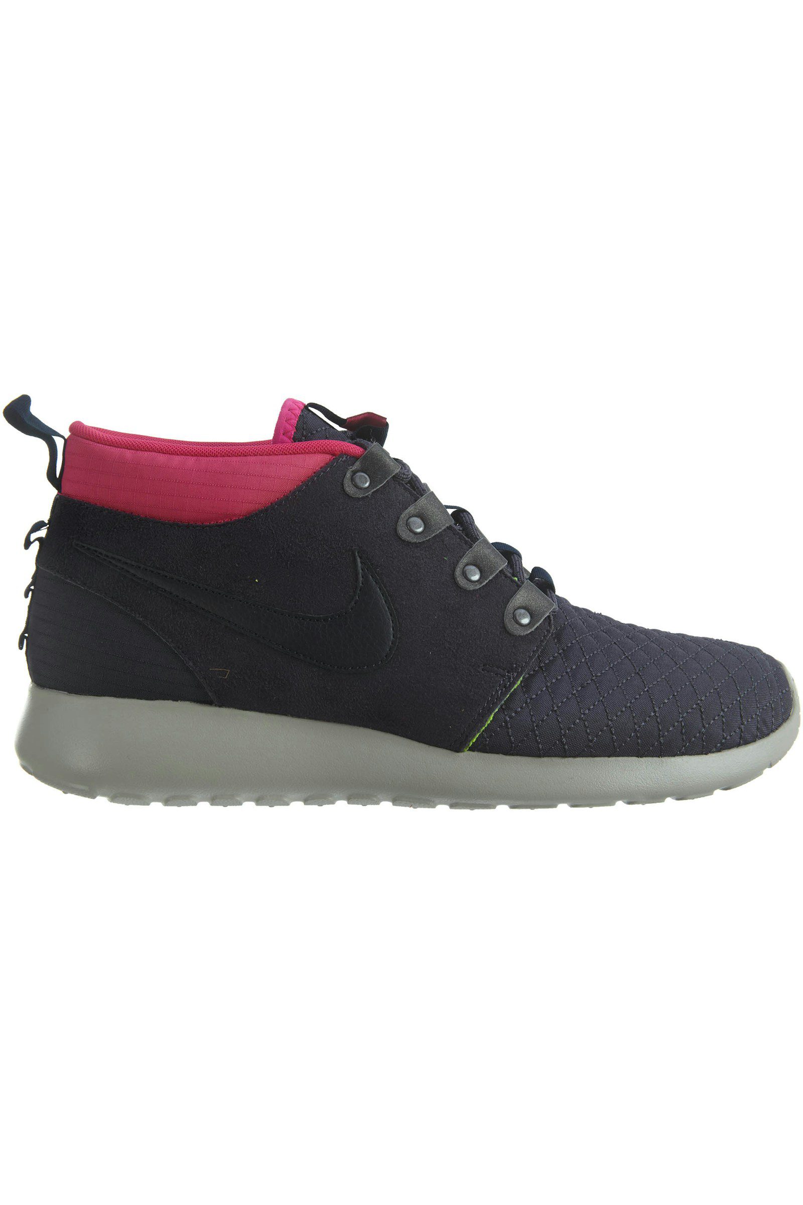 Nike Roshe Run Sneakerboot Gridiron/Dark Obsidian-Pinkfl-Volt (615601-006)