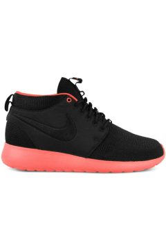Nike Rosherun Mid Black Atomic Red (599501-006)