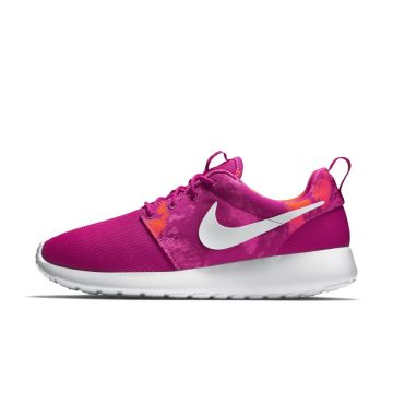 Nike Rosherun Print Fireberry White (Women’s) (599432-613)