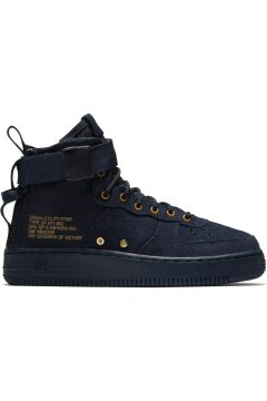 Nike SF Air Force 1 Mid Obsidian Black (GS) (AJ0424-400)