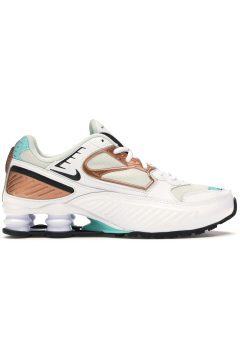 Nike Shox Enigma White Aura Green Rose Gold (Women’s) (BQ9001-100)