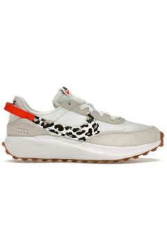 Nike Waffle Debut White Team Orange Leopard (Women’s) (DZ5201-100)