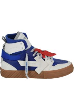 OFF-WHITE Floating Arrow High-Top Sneaker White Blue (IA225F23 LEA001 169 10061)