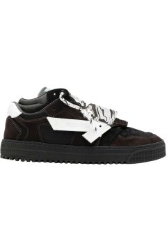OFF-WHITE Floating Arrow Low Black White Black (OMIA151F21LEA0011001)