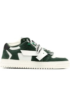 OFF-WHITE Floating Arrow Low White Green (OMIA151S21LEA0010155)