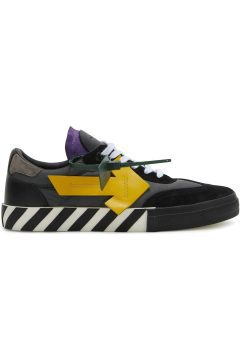 Off-White Floating Arrow Vulcanized Low Black Mustard Yellow (OMIA232S22LEA0011018)