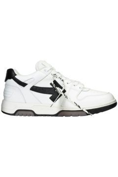 OFF-WHITE OOO Low Tops White Black Arrow 2021 (OMIA189R21LEA0010110 / OMIA189F21LEA0010110)