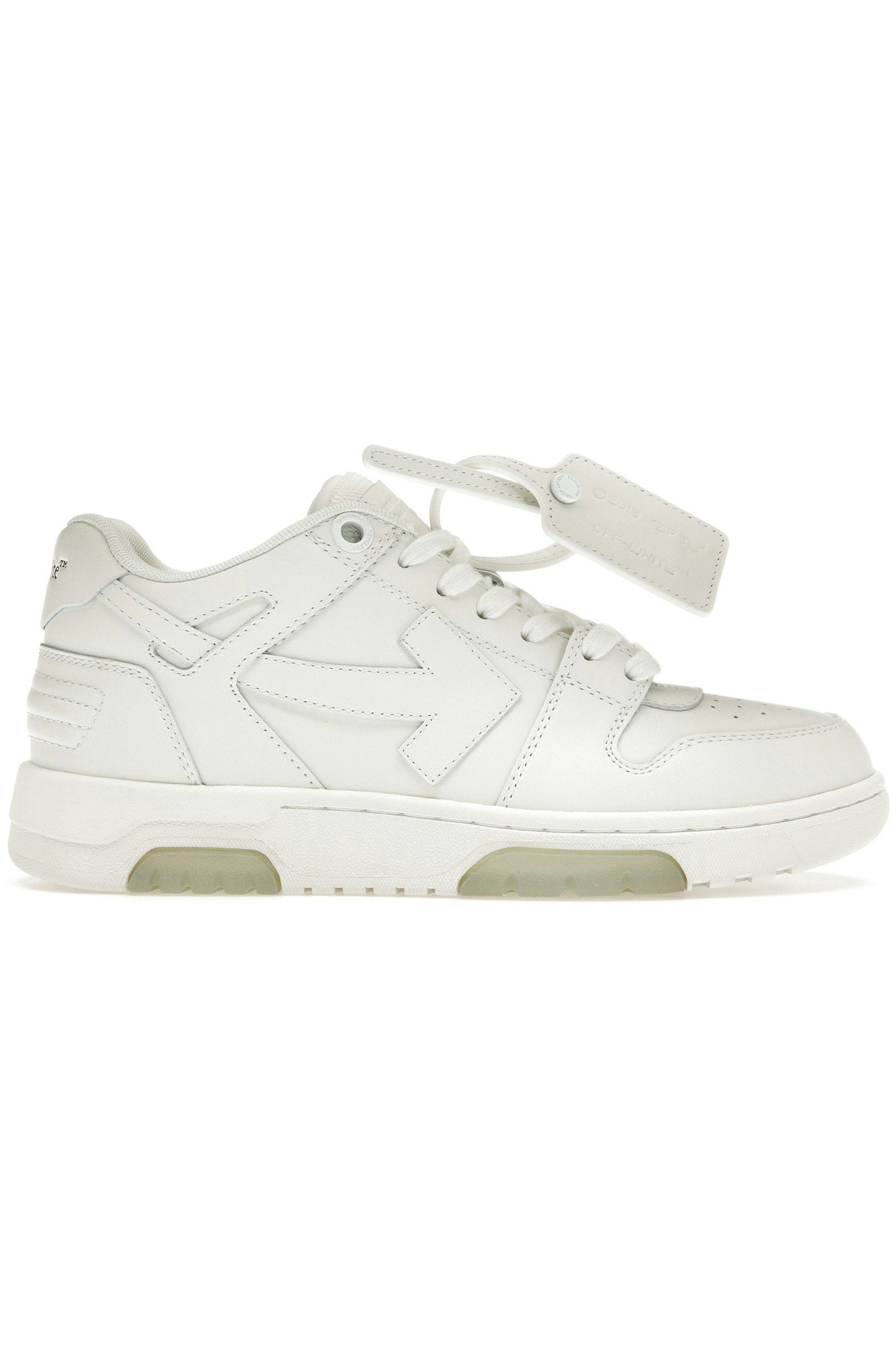 Off-White Out Of Office Calf Leather Triple White (Women’s) (OWIA259C99-LEA005-0100)