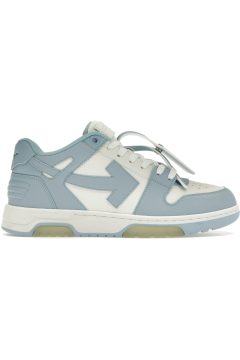 Off-White Out Of Office Calf Leather White Baby Blue (OMIA189C99-LEA007-0140)