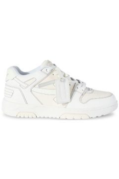 OFF-WHITE Out Of Office OOO Low Tops Cream White (OMIA189S24LEA004-0201)