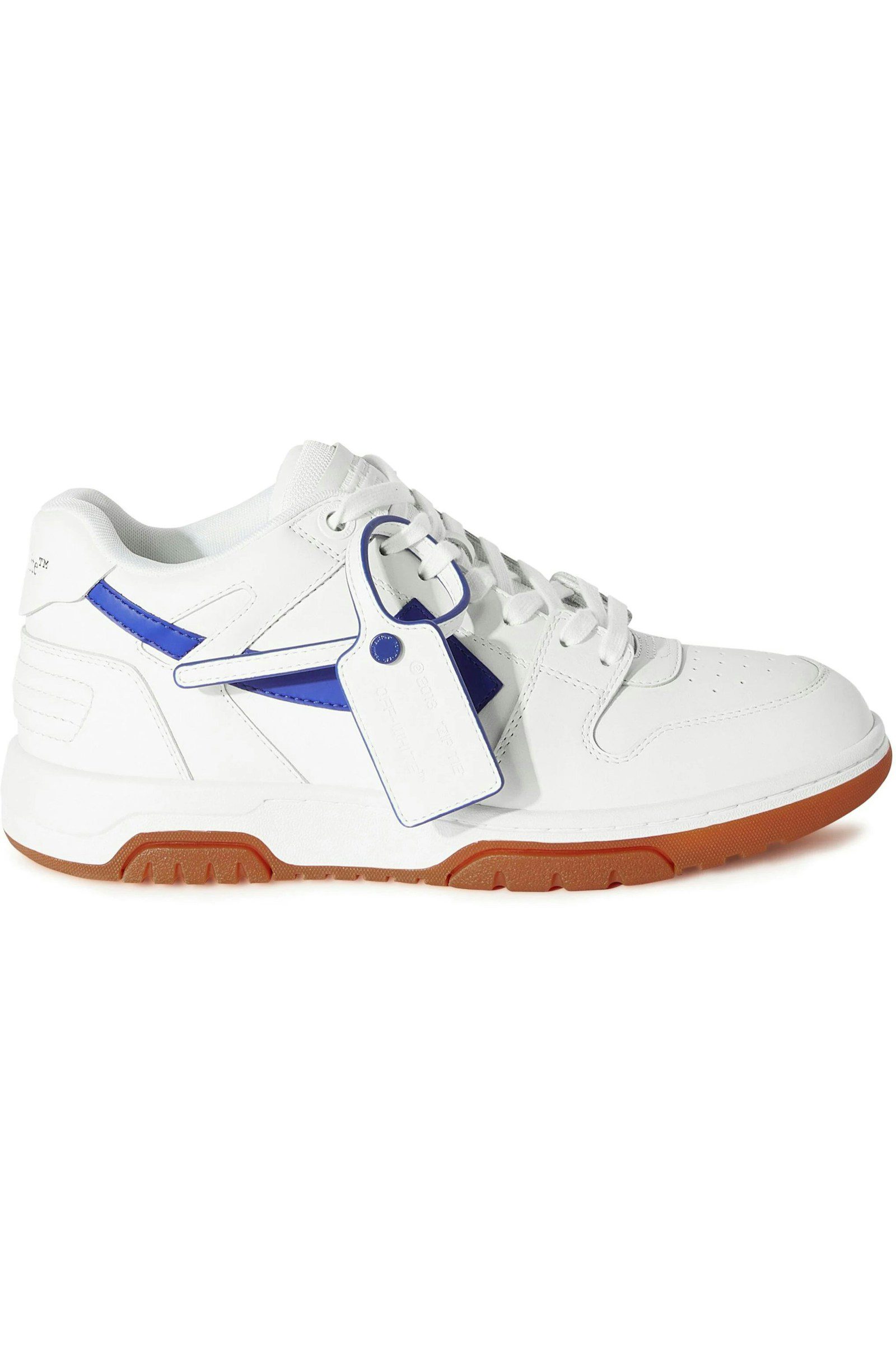 OFF-WHITE Out Of Office OOO White Royal Gum (OMIA189F23LEA0030169)