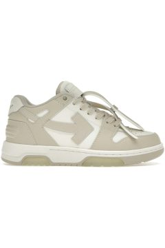 Off-White Out Off Office Calf Leather White Beige (Women’s) (OWIA259C99-LEA006-0161)