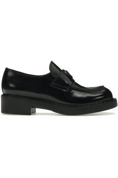 Prada Chocolate 50mm Loafer Black Brushed Leather (1D246M_ULS_F0002_F_B050)