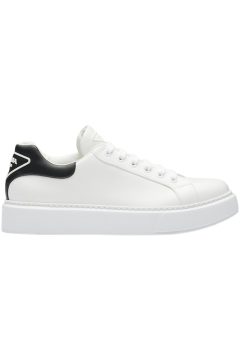 Prada Macro Leather Sneakers White Black (4E3583_3G4I_F0964)