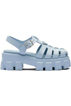 Prada Monolith Foam Rubber 55mm Sandals Light Blue (1X853M_3LKK_F0012_F_055)