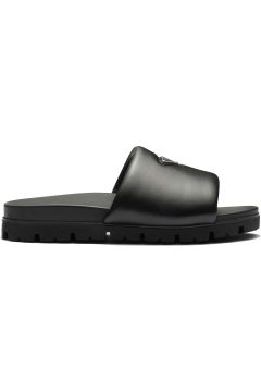 Prada Padded Slides Black Nappa Leather (Men’s) (2X3099_2DL8_F0002)