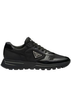 Prada PRAX 01 Sneakers Re-Nylon Brushed Leather Black Black (2EE369_3LF5_F0632_F_G000)