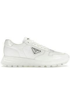 Prada PRAX 01 Sneakers Re-Nylon Brushed Leather White White (2EE369_3LF5_F0009_F_G000)