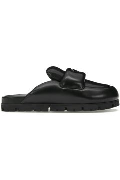 Prada Soft Padded 20mm Sabots Black Nappa Leather (1S084N_2DL8_F0002_F_020)