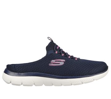 Skechers Summits – Swift Step – Marine / Heet Roze (149529-NVHP)
