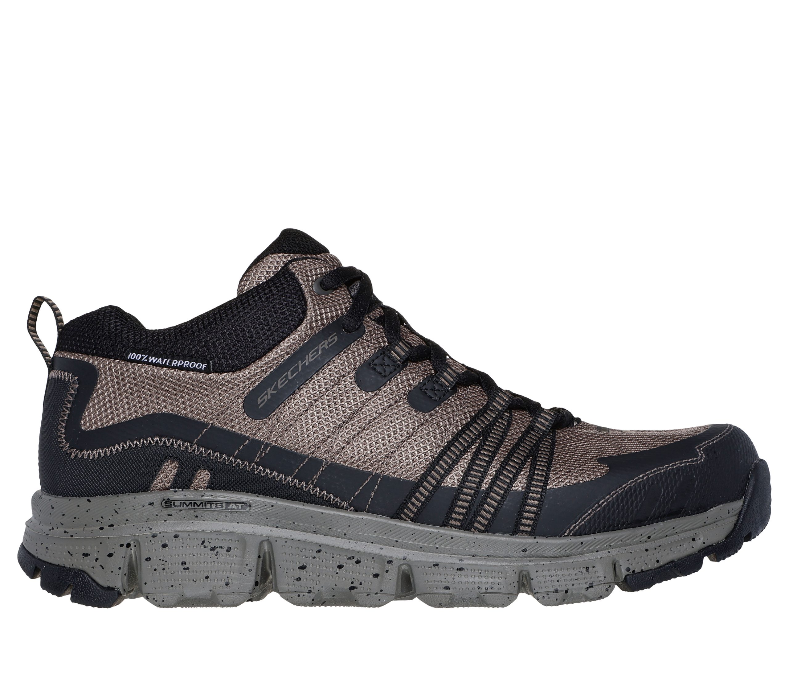 Skechers Waterproof: Summits AT – Canobie – Bruinen / Zwart (237701-TNBK)