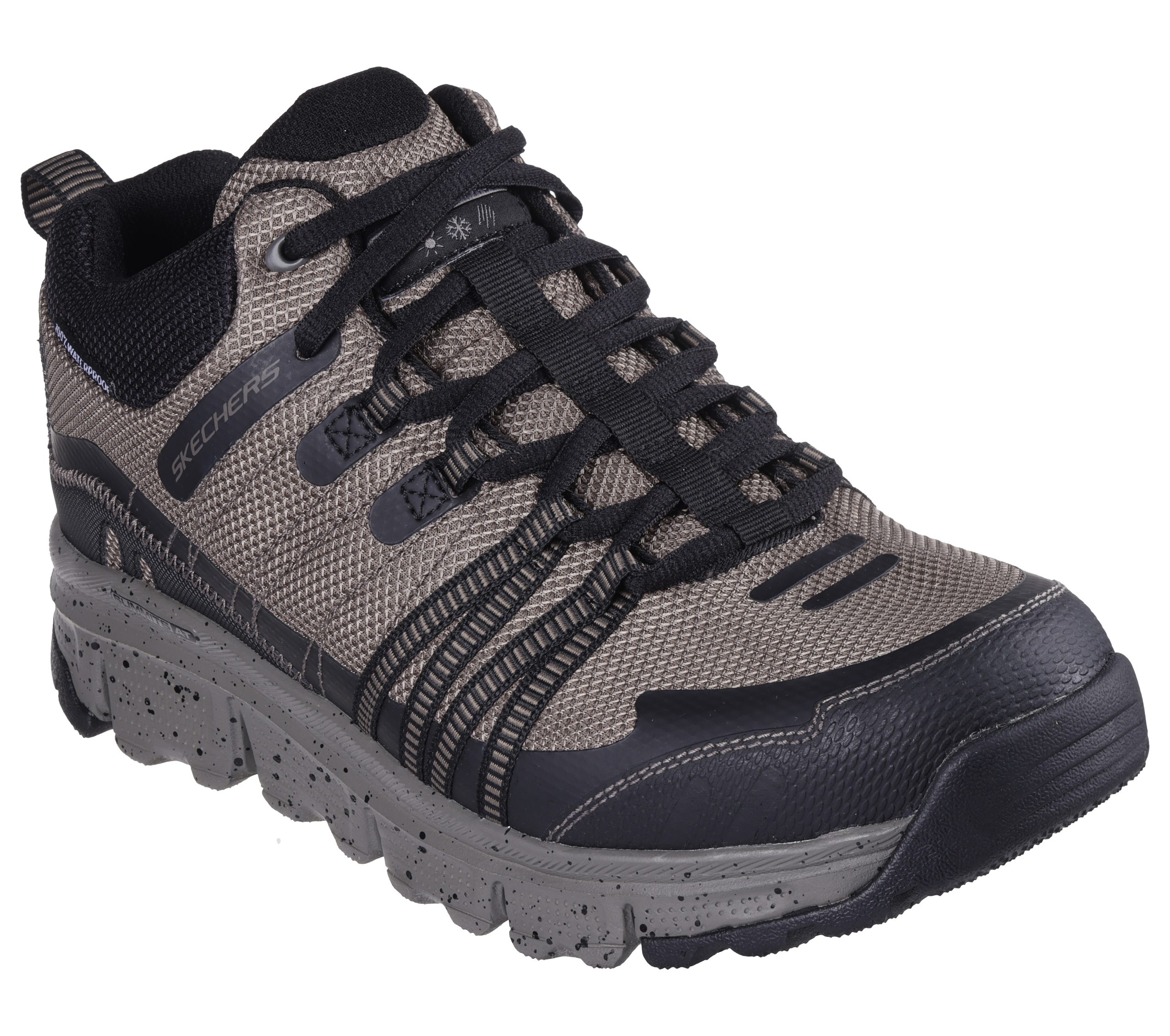 Skechers Waterproof: Summits AT – Canobie – Bruinen / Zwart (237701-TNBK)