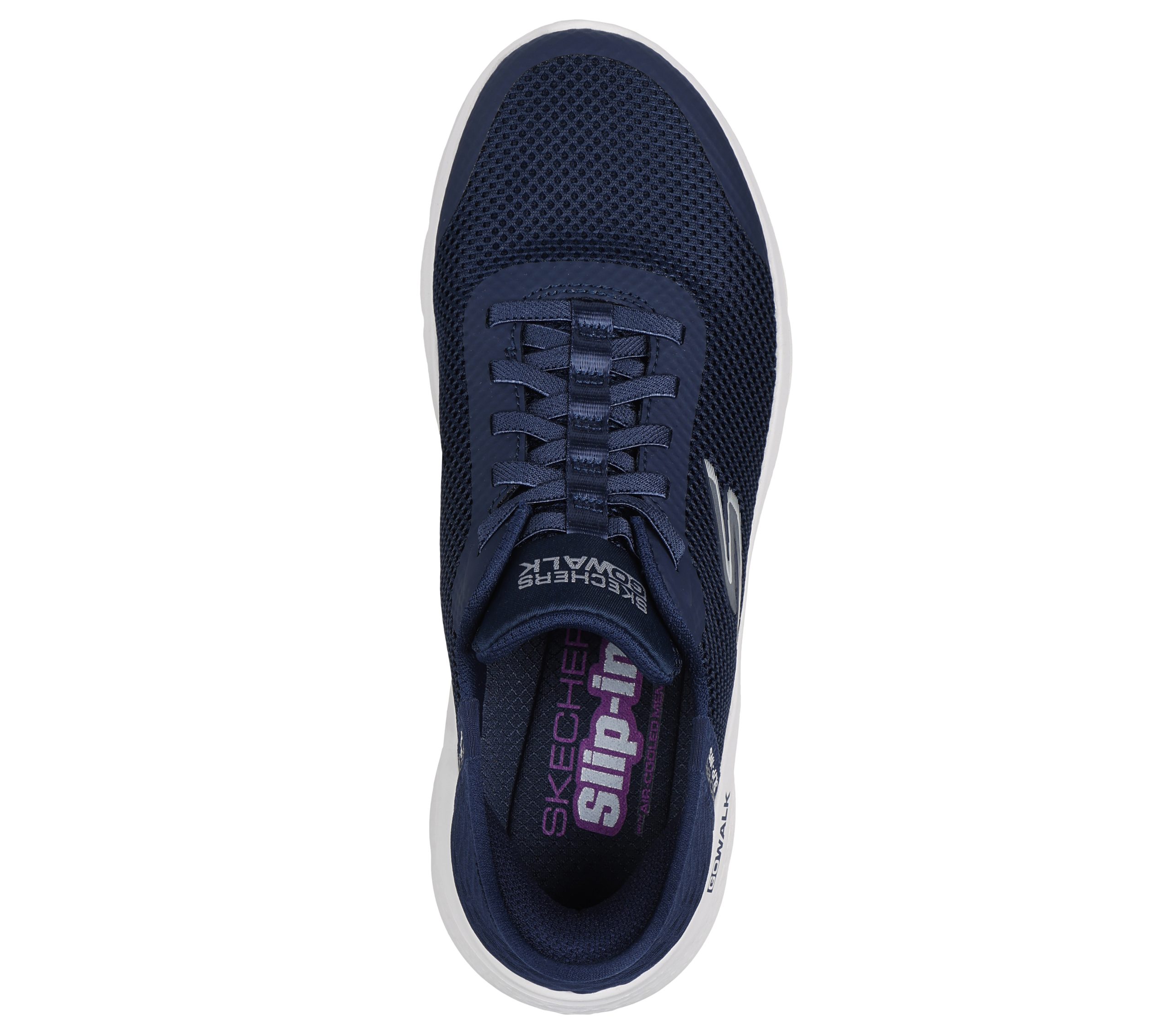 Skechers Skechers Slip-ins: GO WALK Flex – Grand Entry – Marine / Wit (124836-NVW)