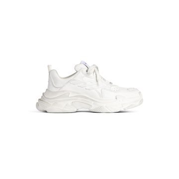 Balenciaga Men’s Triple S Sporty Sneaker In White White (803241WTSSL9000)