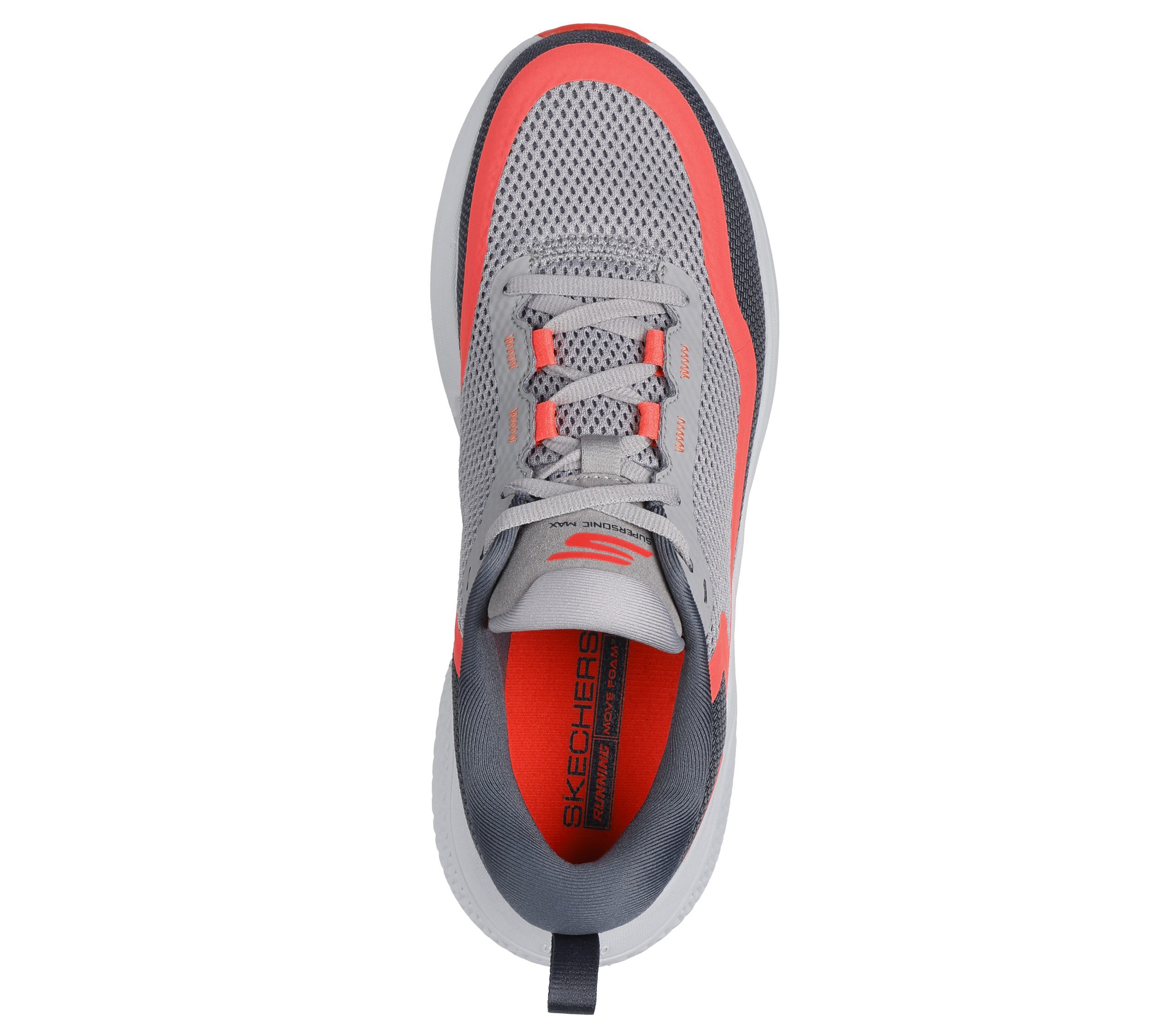 Skechers GO RUN Supersonic Max – Houtskool / Koraal (172086-CCCL)
