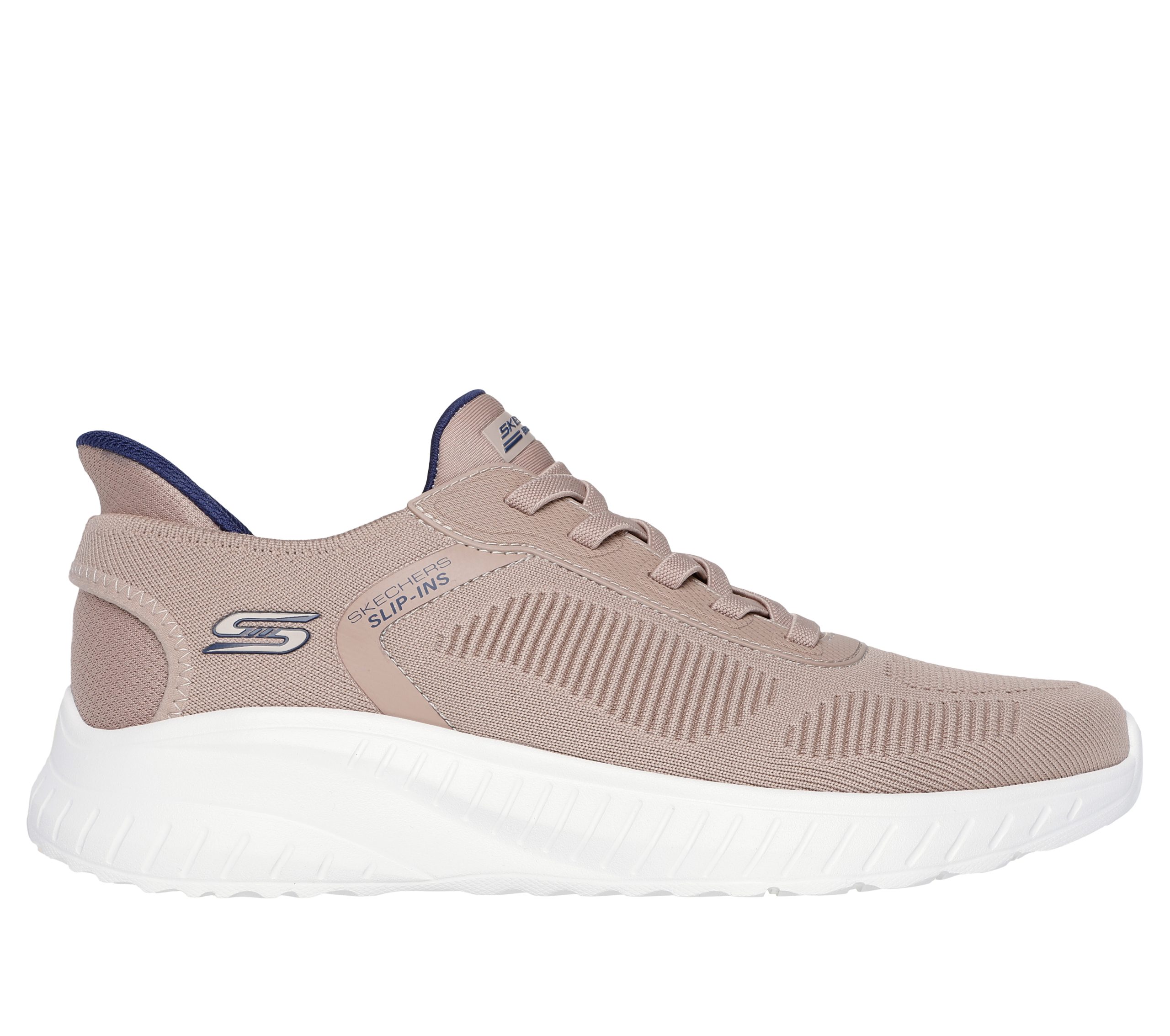 Skechers Skechers Slip-ins: BOBS Sport Squad Chaos – Solid Step – Taupe (118312-TPE)