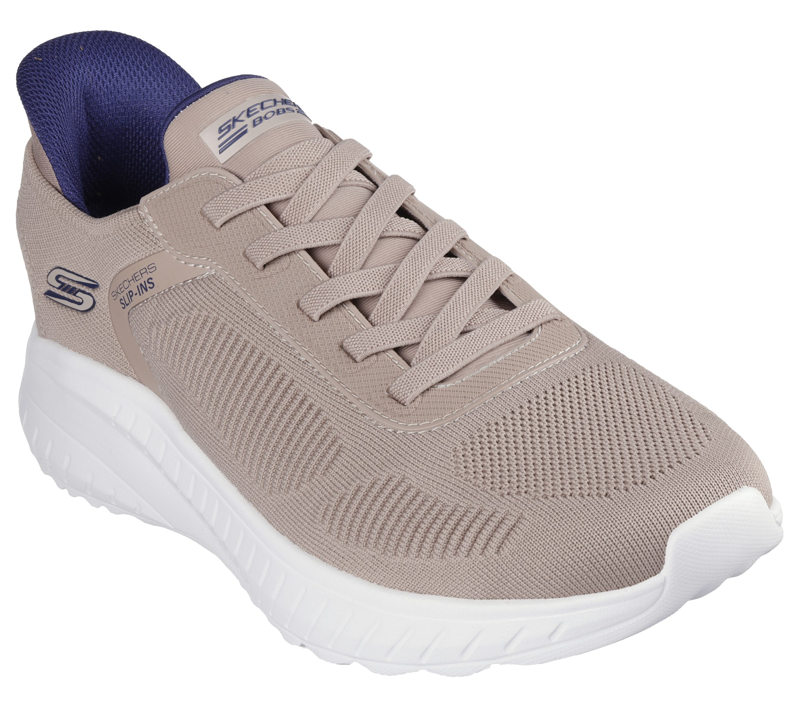 Skechers Skechers Slip-ins: BOBS Sport Squad Chaos – Solid Step – Taupe (118312-TPE)