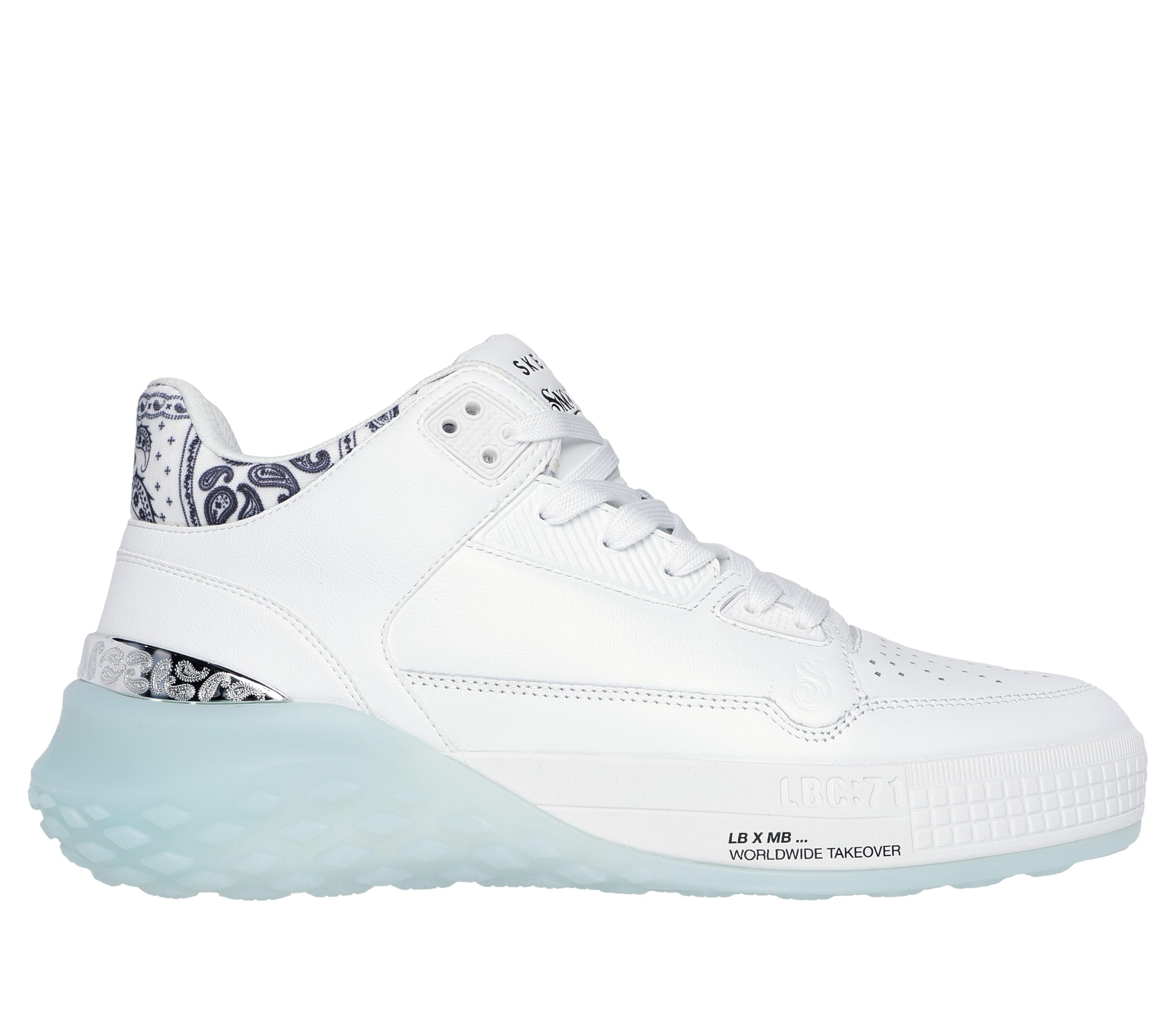 Skechers Snoop Dogg: Sizzle - Buckets OG - Wit (251180-WHT)