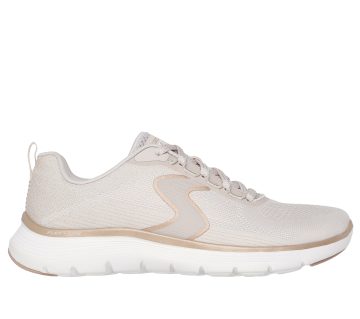 Skechers Flex Appeal 5.0 – Luxe Glow – Natuurlijk / Goud (150215-NTGD)