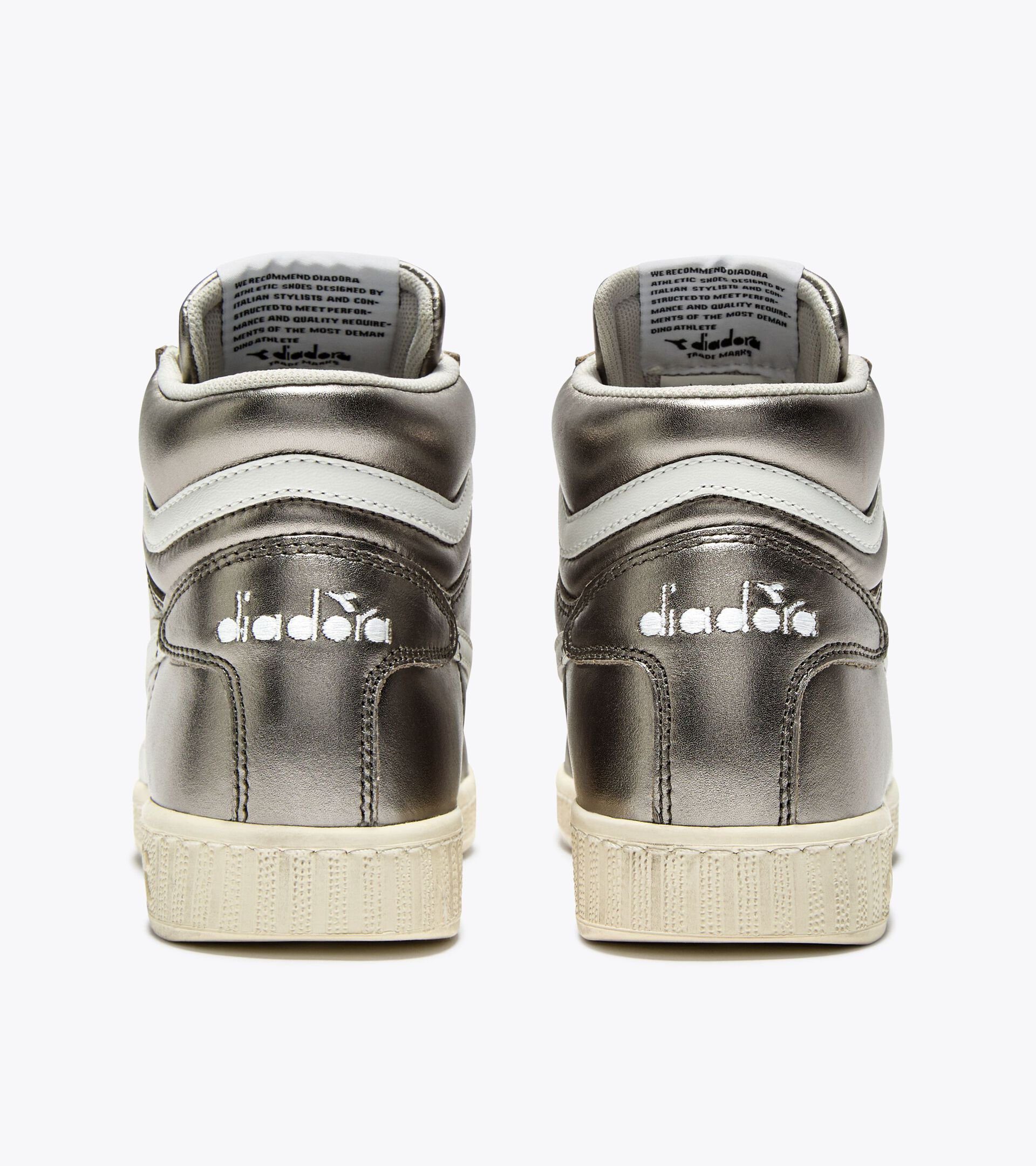 Diadora Game L High Metallic Wn Silver Metalized (501.182011_90001)