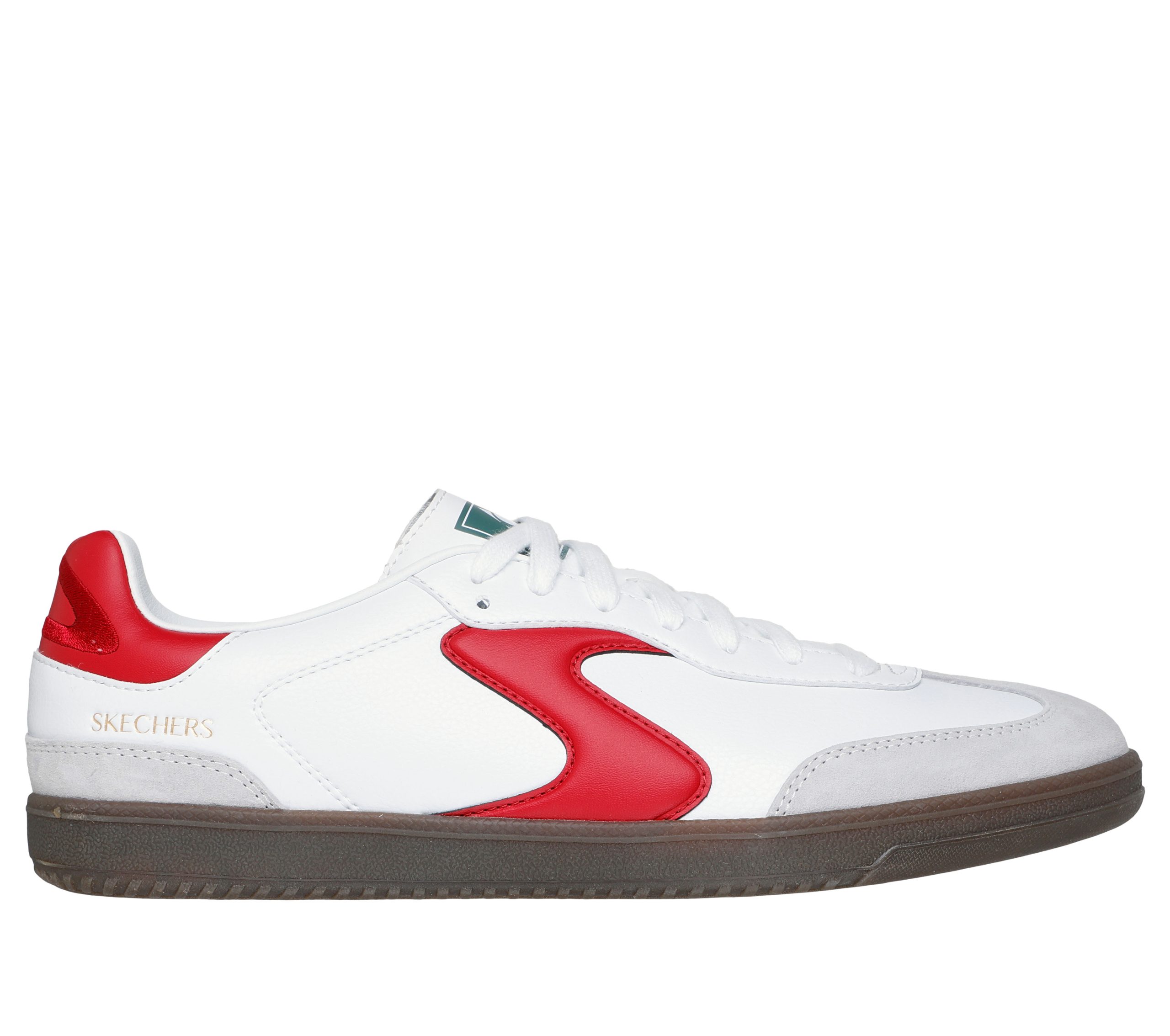 Skechers Hotshot – Pyke – Wit / Rood (254150-WRD)