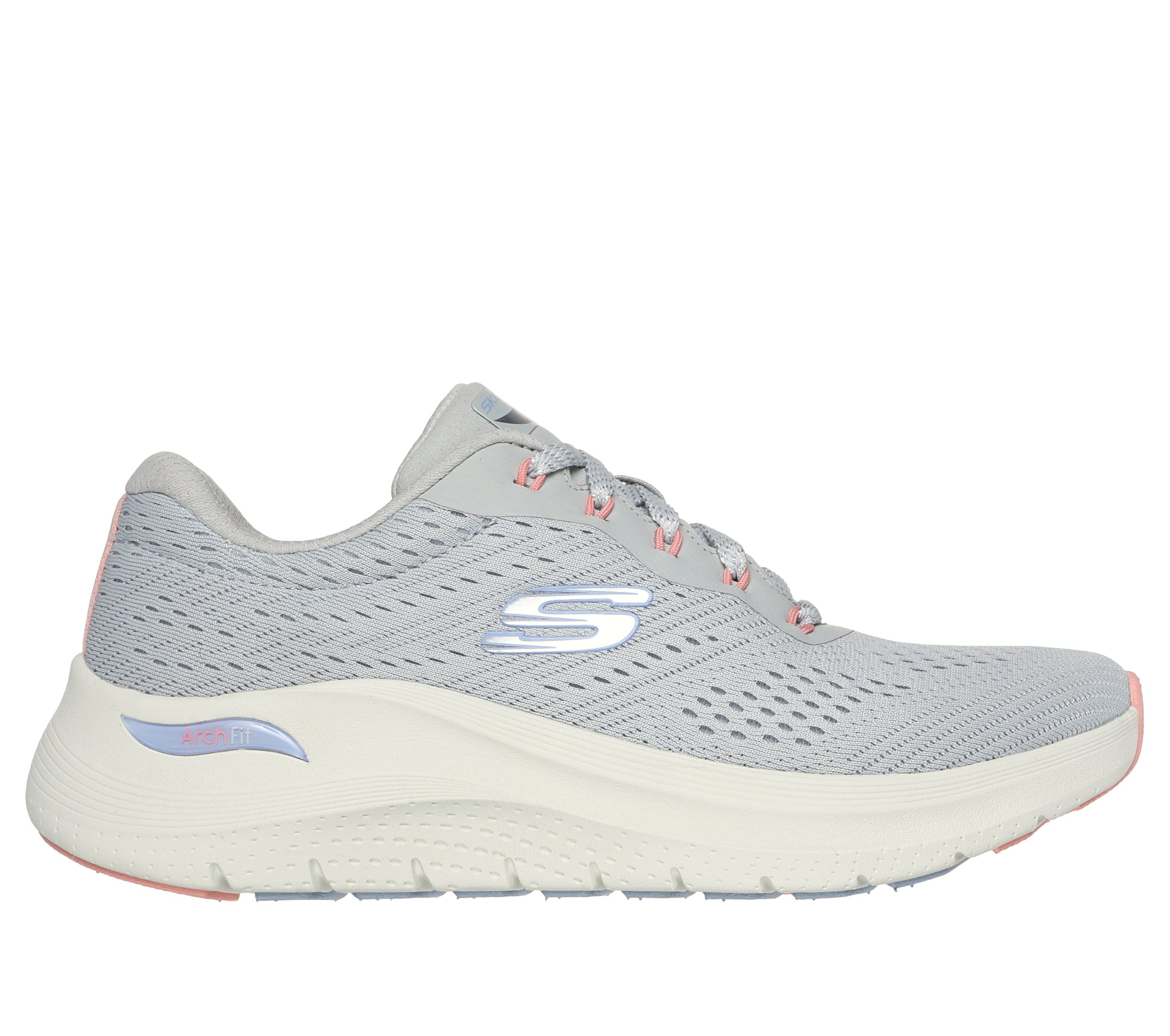 Skechers Arch Fit 2.0 – Big League – Licht Grijs / Multi (150051-LGMT)