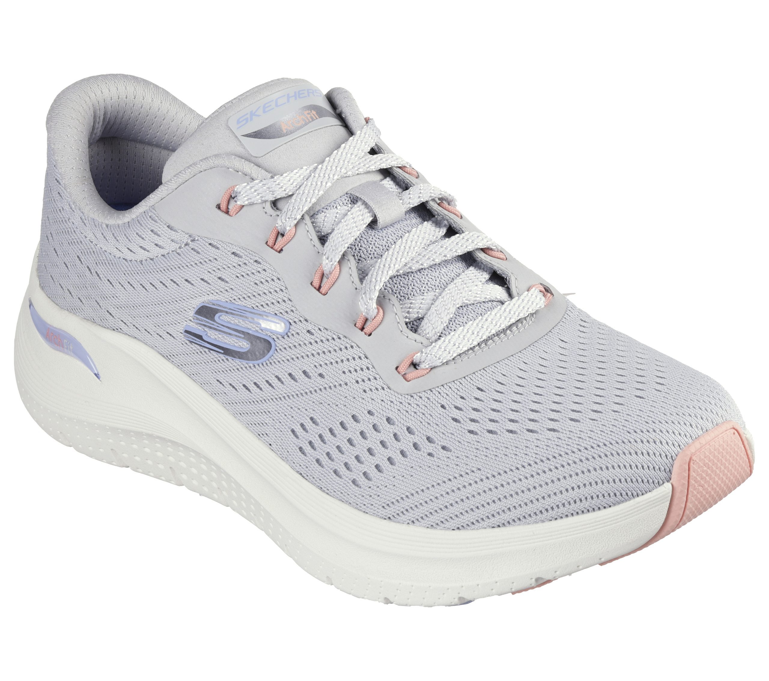 Skechers Arch Fit 2.0 – Big League – Licht Grijs / Multi (150051-LGMT)