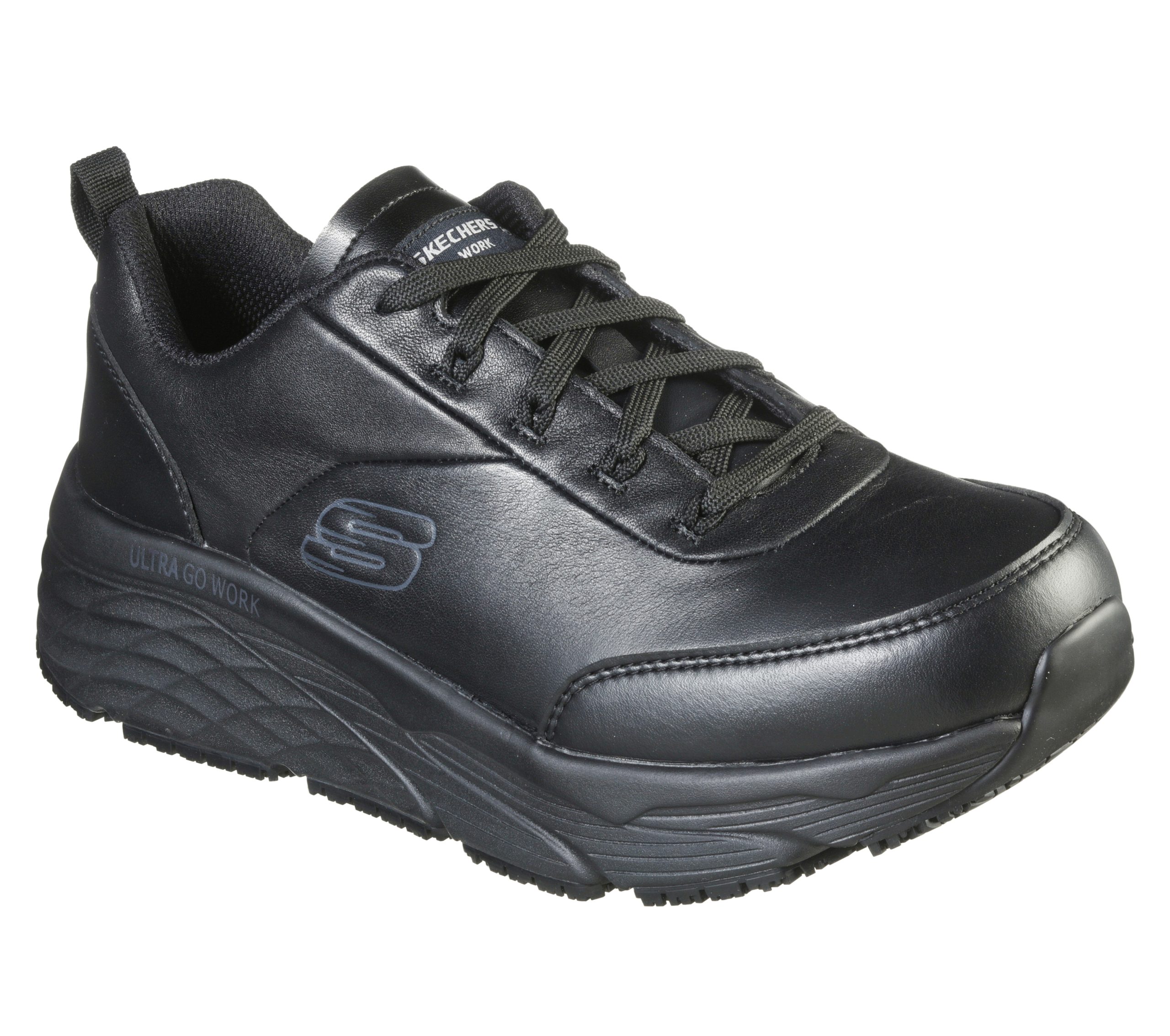 Skechers Work RF: Max Cushioning Elite SR – Filchner – Zwart (200022EC-BLK)