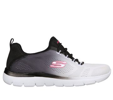 Skechers Summits – Bright Charmer – Zwart / Wit (149536-BKW)